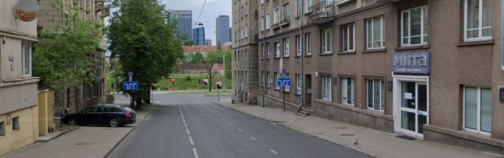 Orientacija Jakšto gatvėje iki Beauty Home 13